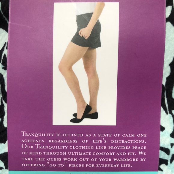 NWT Tranquility Spandex / Poly Women’s Skort - Picture 5 of 8